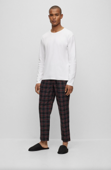 Cosy Long Set Dark Red